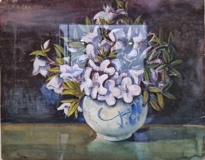 박수근 '철쭉'(1933년)