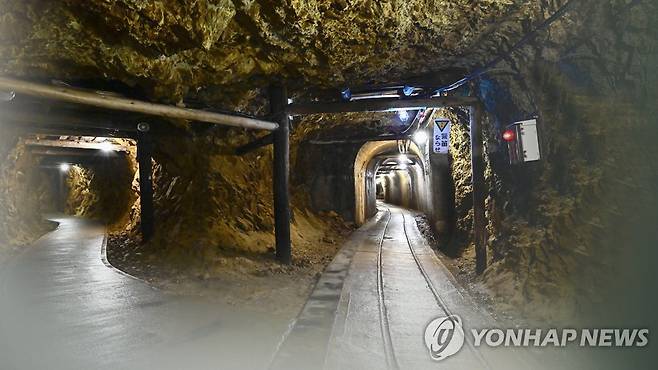 일본 사도광산 (CG) [연합뉴스TV 제공]