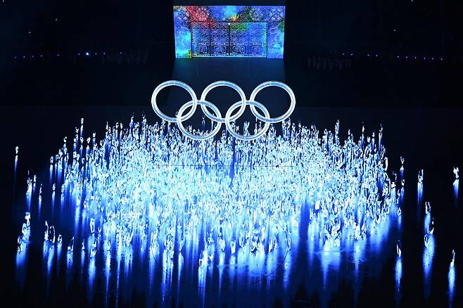 2022 베이징 동계올림픽 개회식 모습 [AFP]