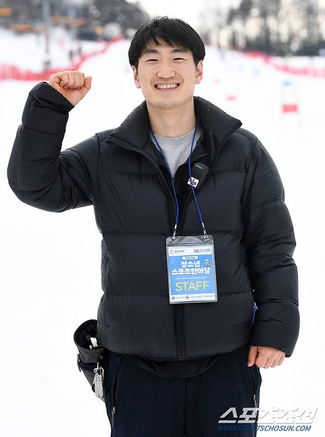 오동근 대한스키협회 과장. 평창=박재만 기자 pjm@sportschosun.com/2022.01.22/