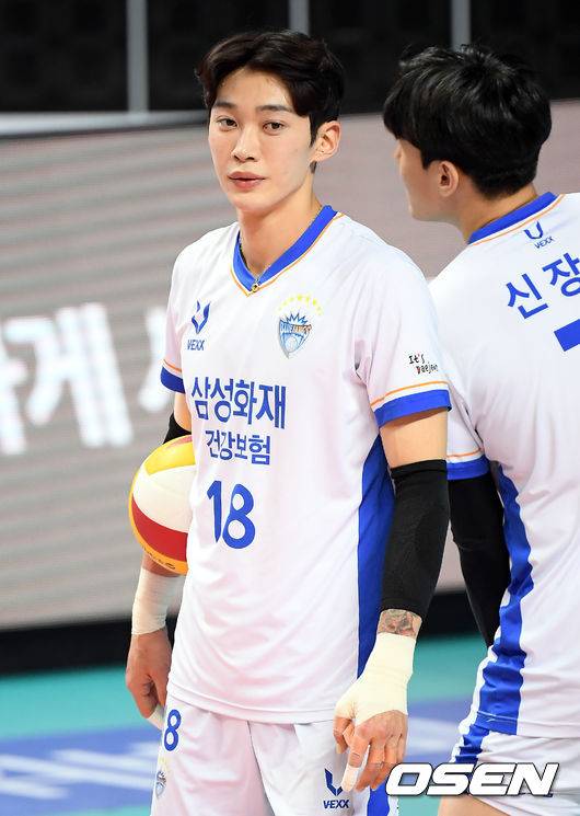 [OSEN=조은정 기자] 201220 삼성화재 김인혁. /cej@osen.co.kr