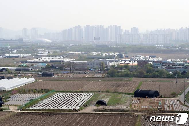 인천계양지구의 모습(자료사진) 2021.4.21/뉴스1 © News1 정진욱 기자