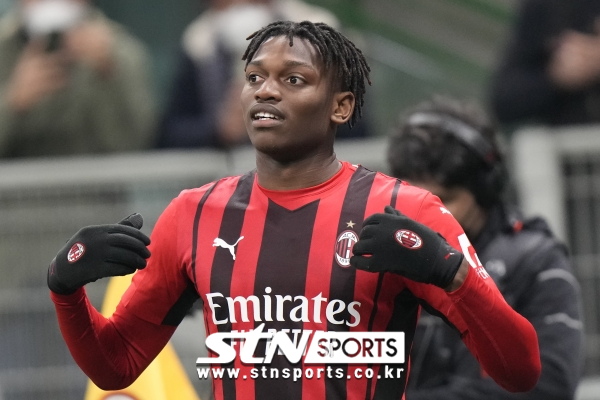 AC 밀란 공격수 하파엘 레앙. 사진｜뉴시스/AP