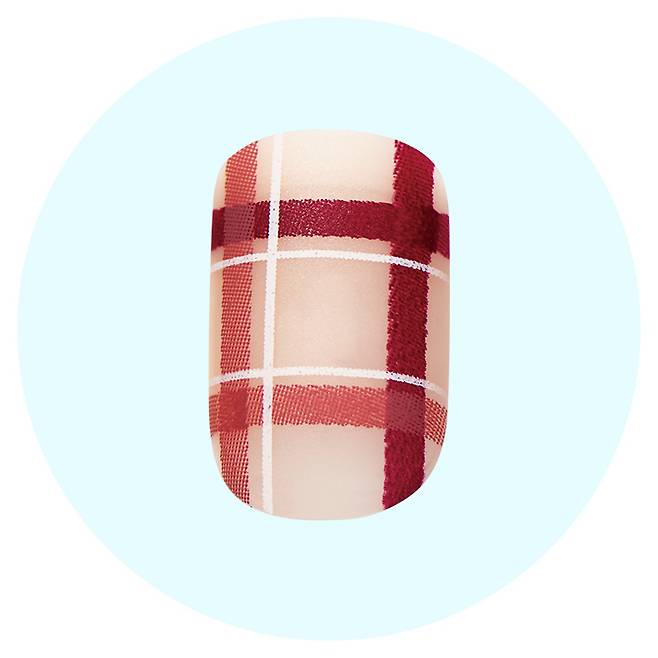 키스뉴욕 프레스앤고 마이시즌 믹스베리체크 에어핏 젤네일 9천8백원