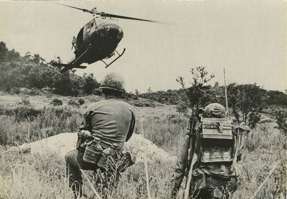 대간첩중대(CAC)의 헬기 출동 훈련. 윤창식 CAC 예비역 병장