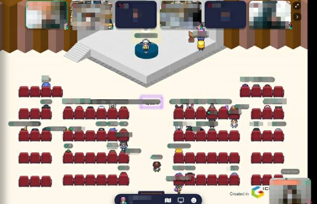 이달 초 꺄루타운에서 '스터디 설명회'를 개최했다. 50명이 넘는 학생들이 참석해 입시 상담과 공부 방법 등을 논의했다. (사진=꺄루타운 제공)