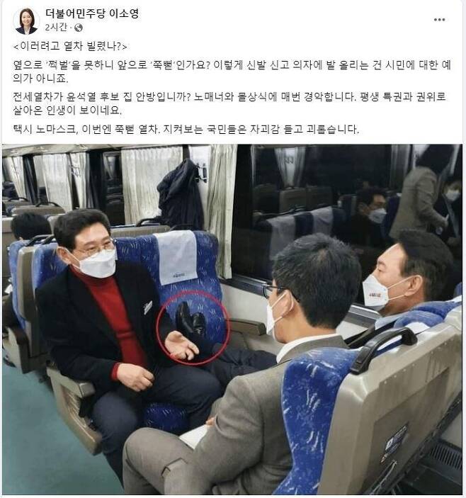 이소영 더불어민주당 선대위 대변인 페이스북 갈무리