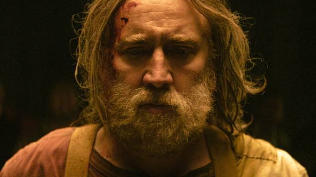 영화 '피그'에서 눈빛과 표정으로 다양한 감정을 담아낸 니콜라스 케이지의 연기는 비평가들의 찬사를 받았다. 판씨네마 제공