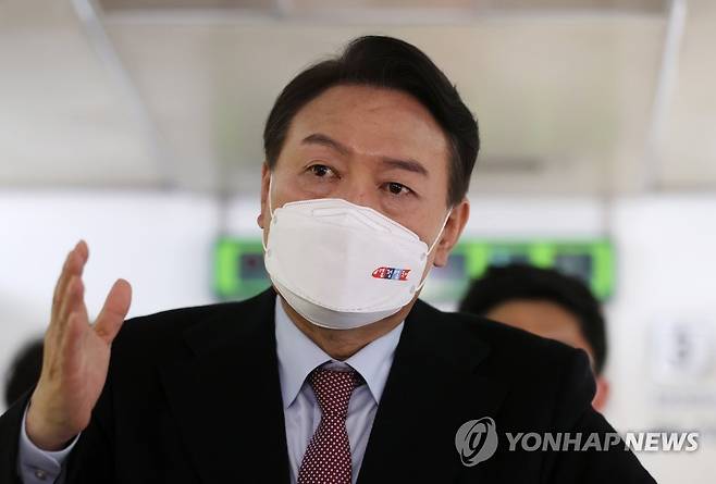 국민의힘 윤석열 대선 후보 [연합뉴스 자료사진]