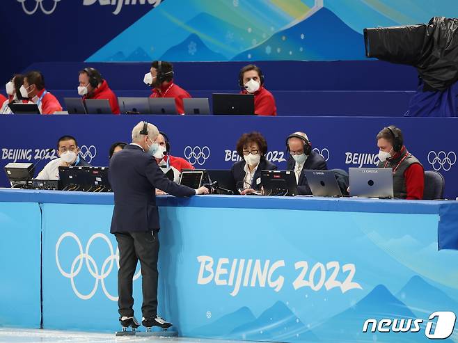 2022 베이징 동계올림픽 쇼트트랙 남자부 심판장 피터 워스./뉴스1 © News1 박지혜 기자