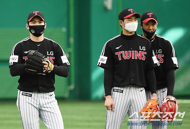 오지환·이영빈·송찬의 '커피 내기에 진심인 편'