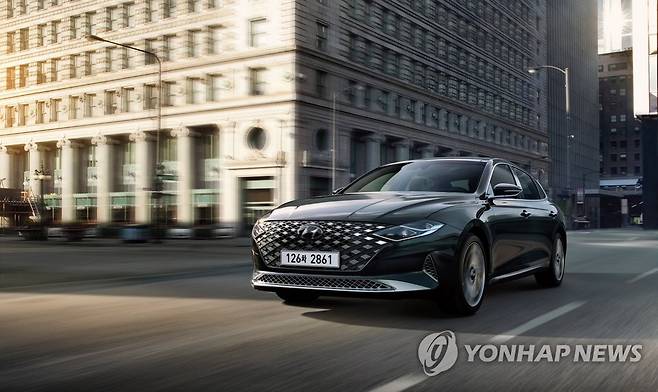 현대차, '2021 그랜저' [현대차·기아 제공. 재판매 및 DB 금지] photo@yna.co.kr