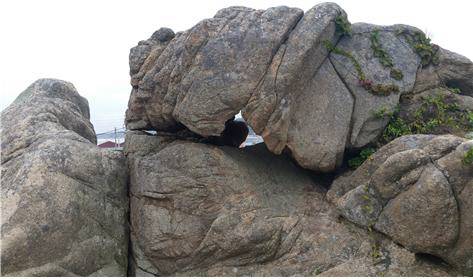 ▲ 고성 문암2리 서낭당바위