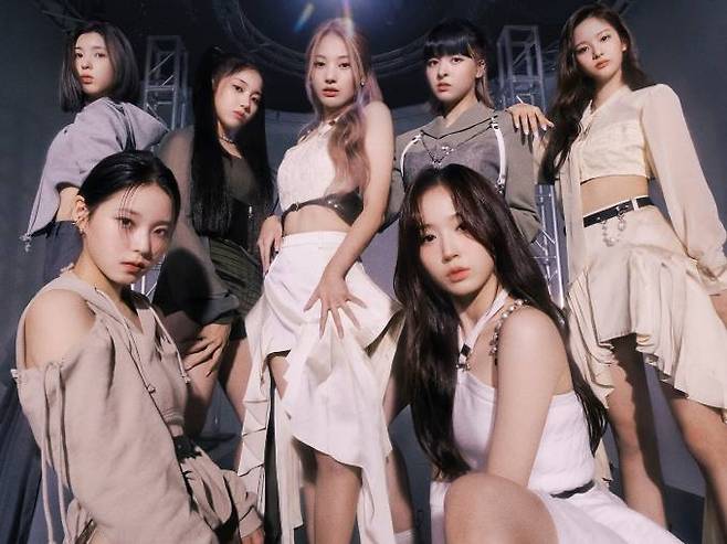 그룹 엔믹스. JYP엔터테인먼트