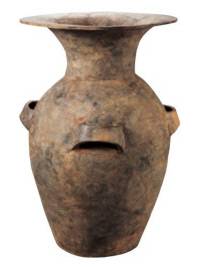 1988년 몽촌토성에서 확인된 ‘광구광구장경사이옹’(廣口長頸四耳甕·입이 넓고 목이 길며 받침귀가 4개 달린 항아리)가 확인됐다. 전형적인 고구려 토기이다.|