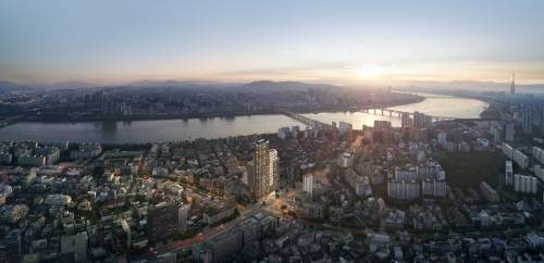 레이어 청담 조감도. 출처_ DL건설