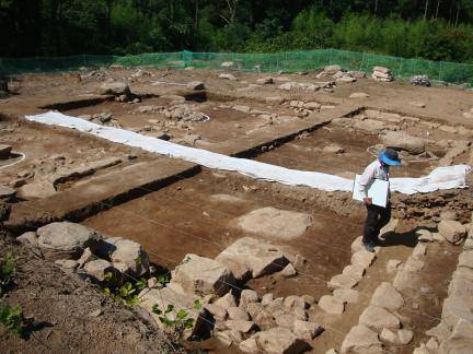 문화재 발굴 현장.&nbsp; &nbsp;문화재청