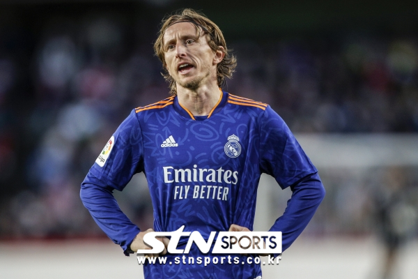 레알 마드리드 미드필더 루카 모드리치. 사진｜뉴시스/AP