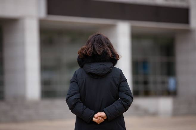 선옥씨는 ‘학습코치’로 새 출발을 한 후에야 자신이 인생이 온전해진 것 같다고 말한다.  이준헌 기자
