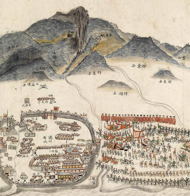 탐라순력도 '제주조점' [제주도 제공]