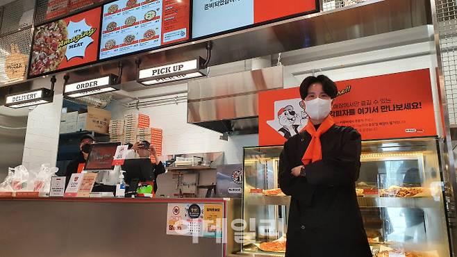 ▲10일 서울 강남 노브랜드 대치점에서 만난 배소현 노브랜드 피자 셰프. (사진=백주아 기자)