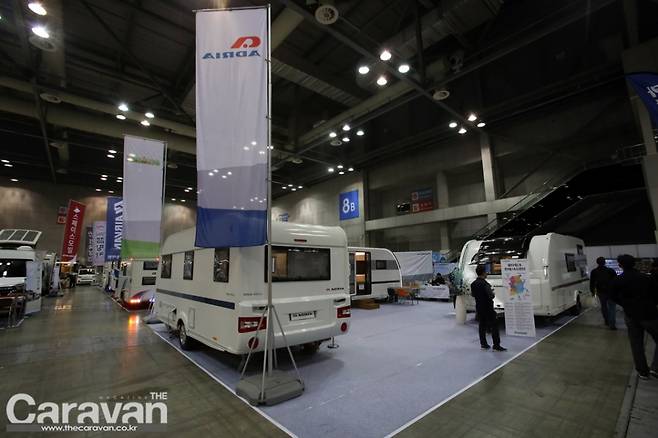 아드리아 신형 알피나와 세련미를 더한 카라반들이 주목받고 있다
