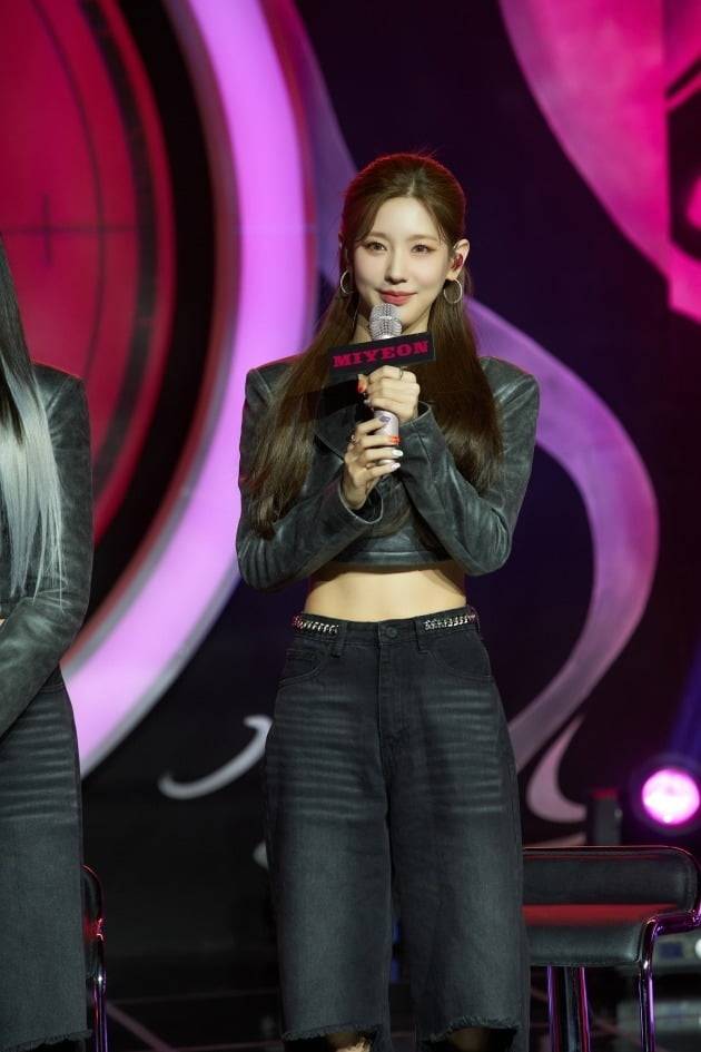 (여자) 아이들 정규 1집 '아이 네버 다이' 쇼케이스 미연/ 사진 제공=큐브엔터테인먼트