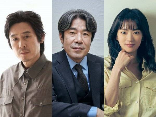 영화 ‘니 부모 얼굴이 보고 싶다‘ 주연 배우 설경구, 오달수, 천우희. 사진제공 | 각 배우 소속사