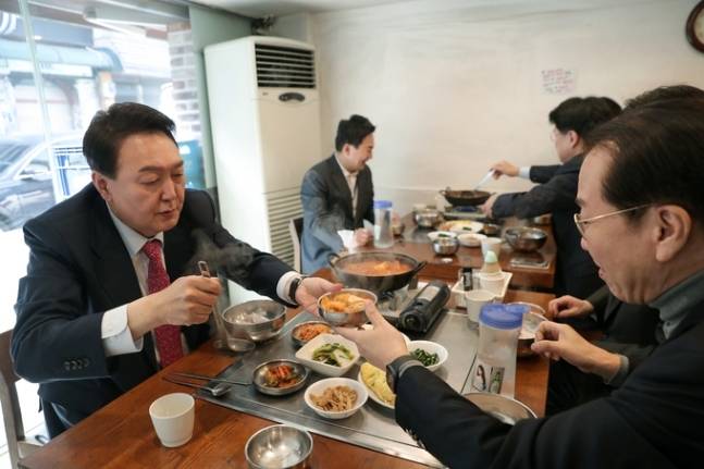 윤석열 대통령 당선인 측 제공.