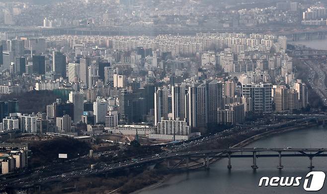 서울 아파트 단지(자료사진) 2022.3.10/뉴스1 © News1 박세연 기자