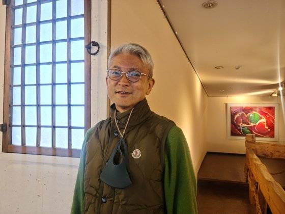 홍성익 '오사카 코리아타운' 이사장. 이영희 특파원