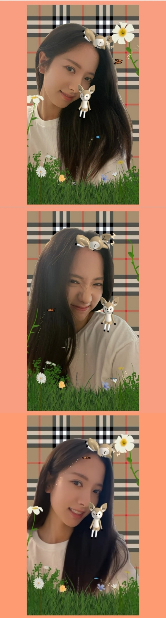 Bona posted several photos and videos on her instagram on the afternoon of the 22nd without any comment.In the open photo, Bona takes various Poses using a filter filled with flowers and deer characters.Especially, staring at the camera with a nose and posing in line with the animation element in the filter attracted attention by highlighting Bonas lovely charm.On the other hand, Bona is in the midst of playing the TVN Saturday drama Twenty-five Twenty-one as a unique forest.