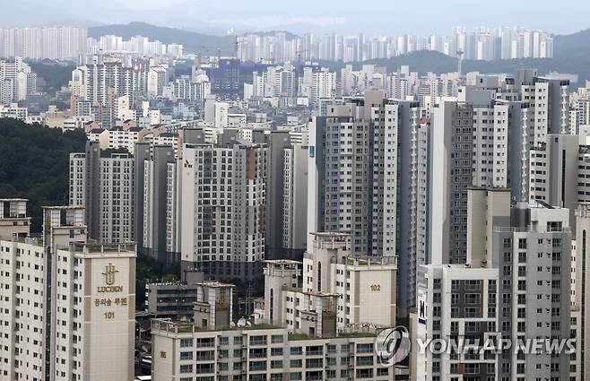 서울시내 아파트  [연합뉴스 자료사진]