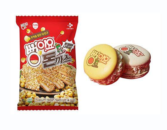 ‘뻥이요 돈까스’·’뻥이요 마카롱’ⓒCJ프레시웨이