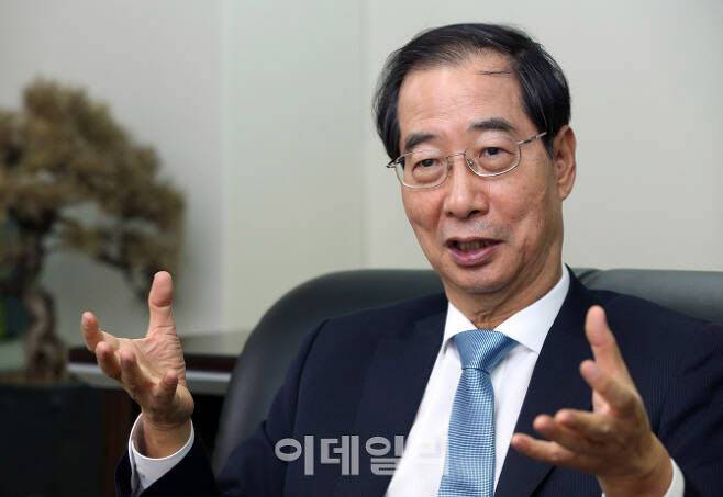 한덕수(73) 전 국무총리. (사진=노진환 기자)