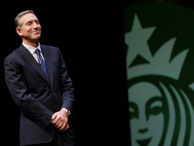 스타벅스 창립자 하워드 슐츠 /로이터=뉴스1