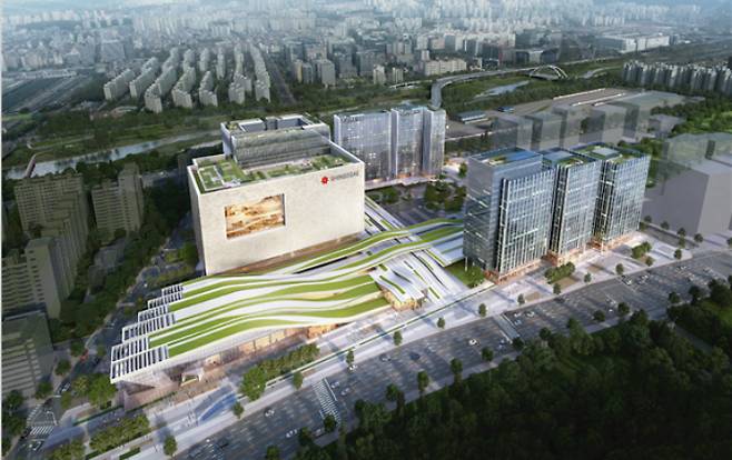 수서역 조감도. 강남구 제공