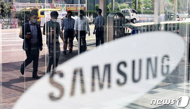 2020년 6월 8일 서울 서초구 삼성전자 서초사옥 앞. 2020.6.8/뉴스1 © News1 박지혜 기자