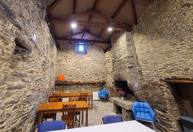 리바디소 알베르게 주방