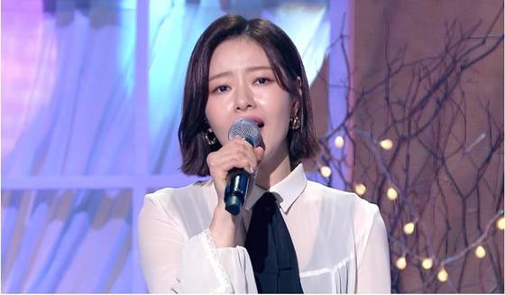 KBS 2TV '불후의 명곡'에 출연했던 박하나./사진=KBS