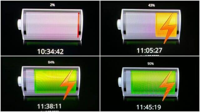 급속 충전시 30분만에 전체 배터리의 40%를 채운다. (사진=지디넷코리아)