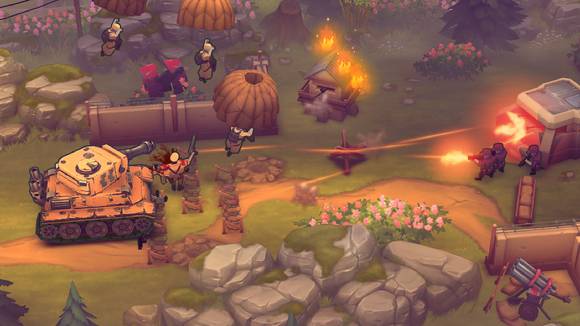 '건즈업 모바일'의 플레이 화면. [사진=NHN빅풋]