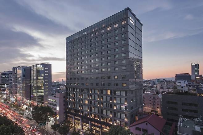 글래드라이브호텔.