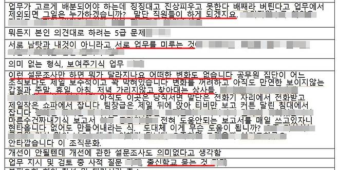 설문 조사 결과 [캡처 배연호]