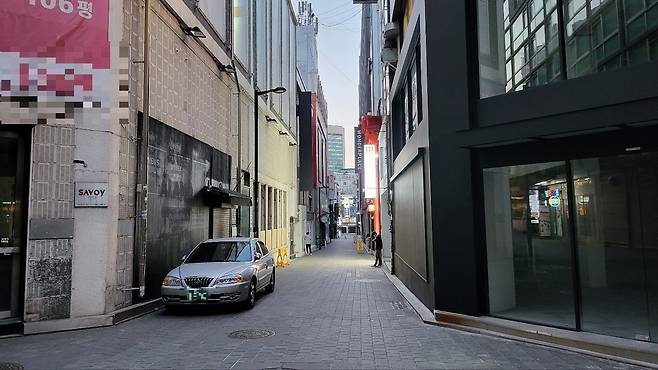 지난 8일 명동 거리. /김윤수 기자