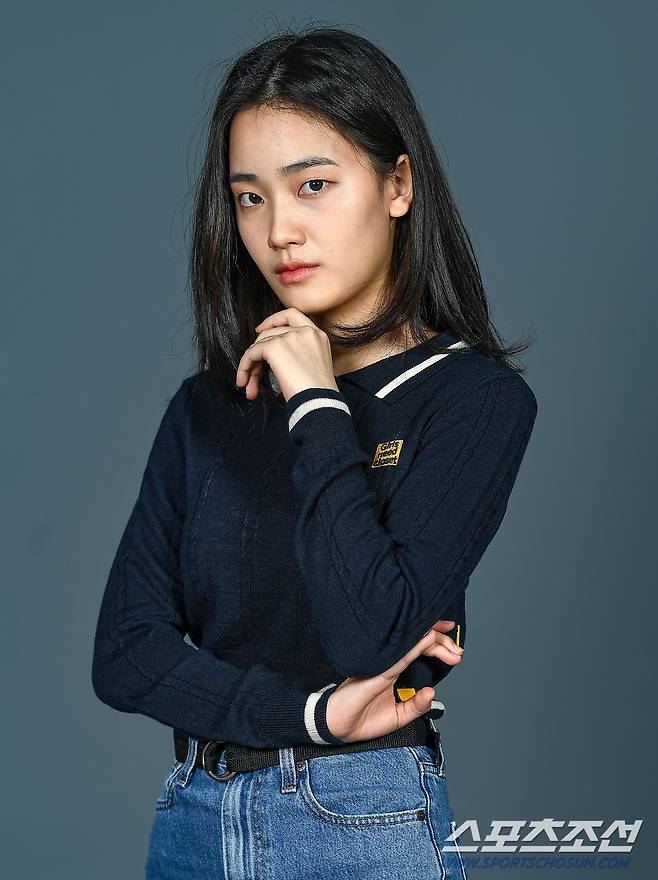 배우 황현정이 29일 스포츠조선과의 인터뷰에 앞서 포즈를 취하고 있다. 박재만 기자 pjm@sportschosun.com/2022.03.29/