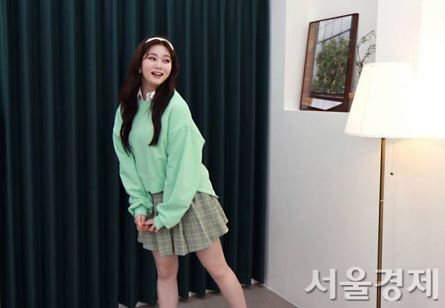 미스틱 신인 걸그룹 빌리 '츠키' / 사진 = 강신우 기자