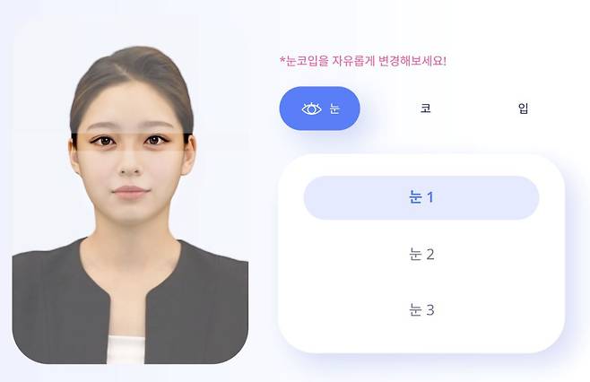 현실 인물과 다른 가상인간을 새로 창조할 때 가장 역점을 두어야 하는 점은 개성이다. 눈 코 입 등의 모양을 바꾸어 주면 다른 개성을 가진 페르소나(인물)를 만들 수 있다./클레온