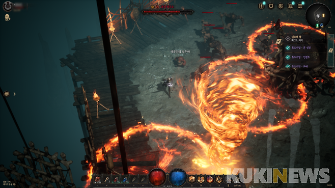 언디셈버 플레이 장면.&nbsp; &nbsp;쿠키뉴스 DB