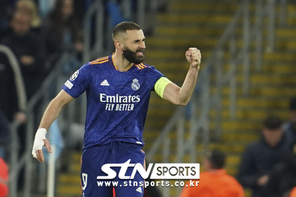 레알 마드리드 공격수 카림 벤제마. 사진｜뉴시스/AP